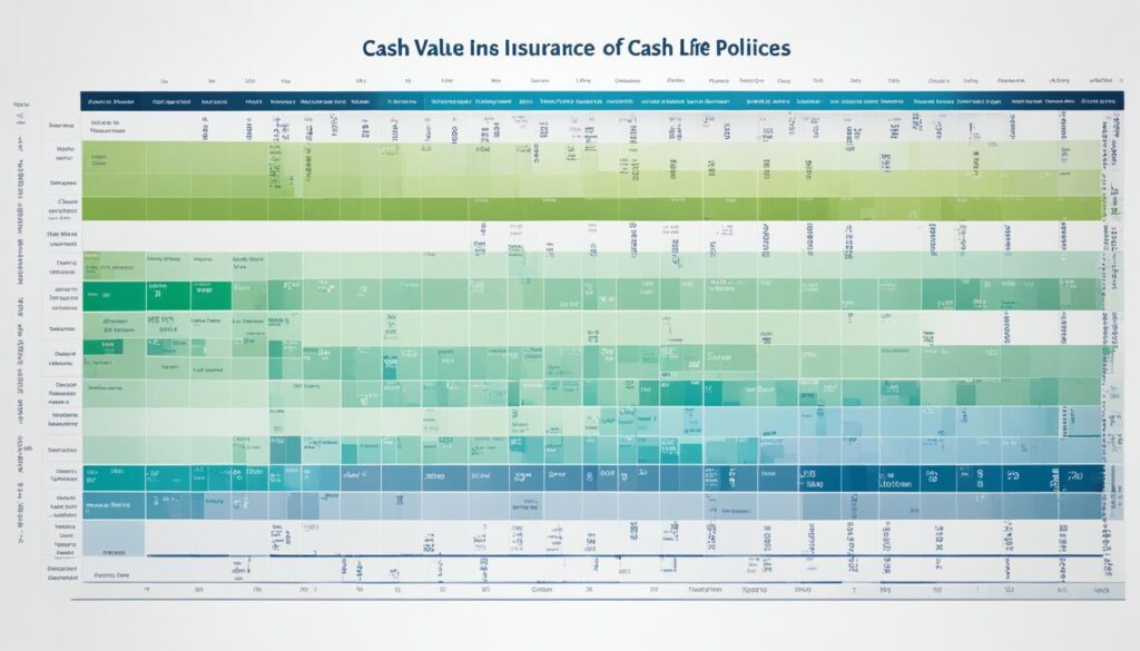 Cash Value Life Insurance Chart